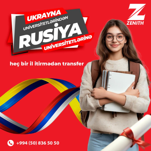 Ukrayna universitetlərindən rusiya universitetlərinə transfer, Zenith Xaricdə Təhsil