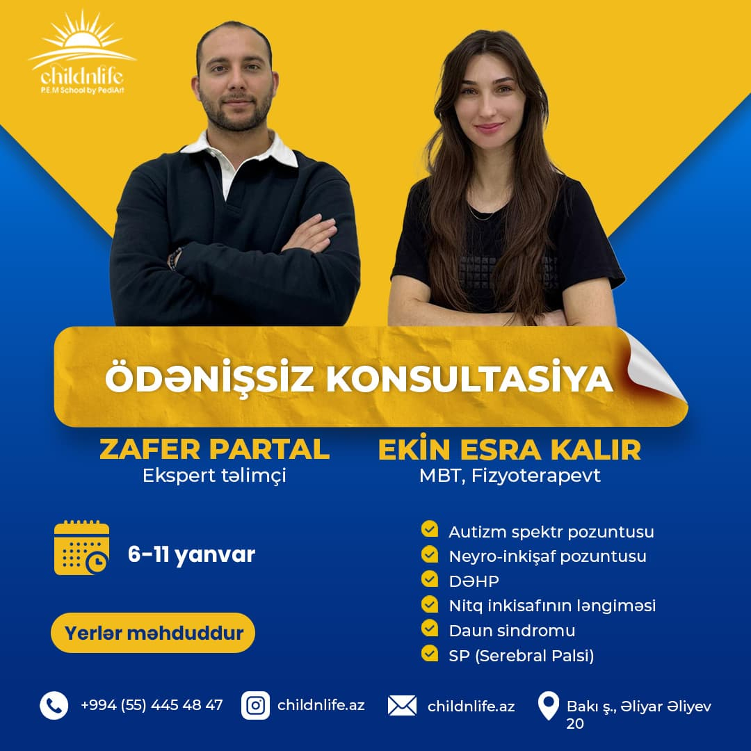 Ödənişsiz konsultasiya, Childnlife