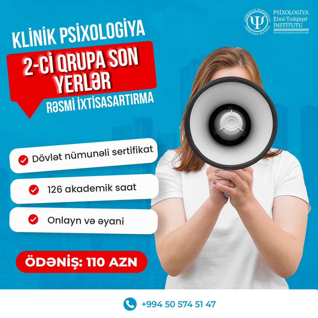 Klinik psixologiya rəsmi ixtisasartırma təhsili, Psixologiya Elmi-Tədqiqat İnstitutu