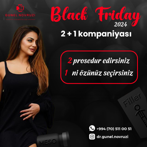 Black Friday 2+1 kampaniyası, Günel Novruzi