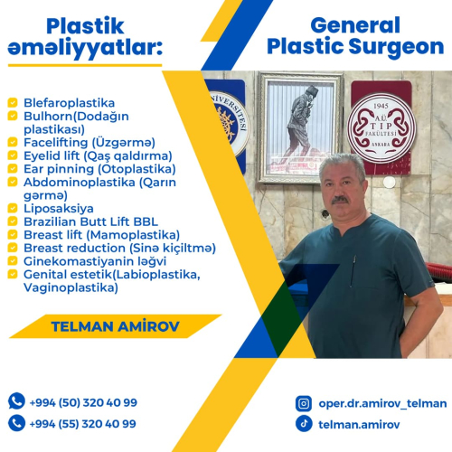 Plastik əməliyyatlar, Telman Amirov