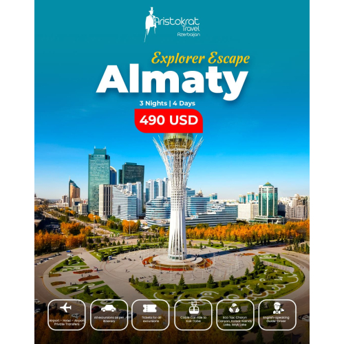 Almaty Explorer Escape, Aristokrat Travel