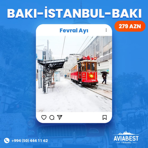 Bakı-İstanbul-Bakı turu, Aviabest Travel