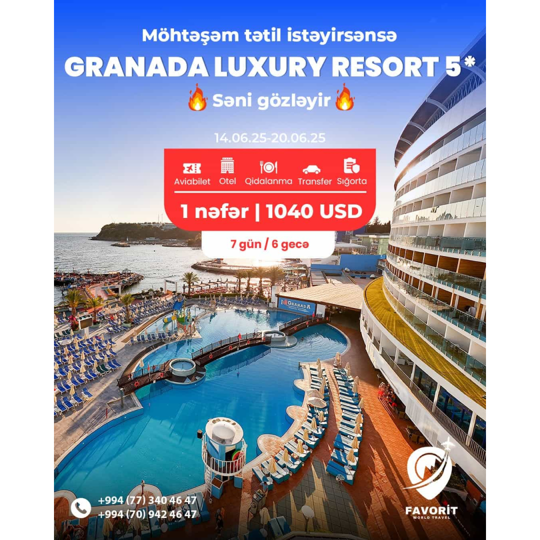 Granada Luxury resort oteli, Favorit Travel