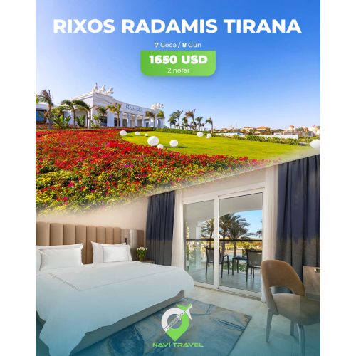 Rixas Radamis Tirana oteli, Navi Travel