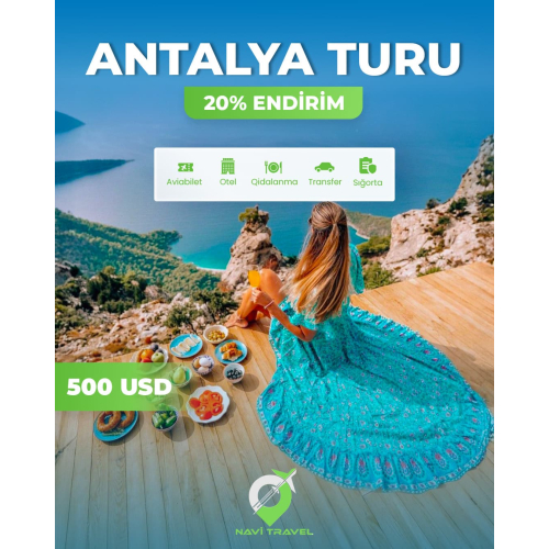 Endirimli Antalya turu, Navi Travel