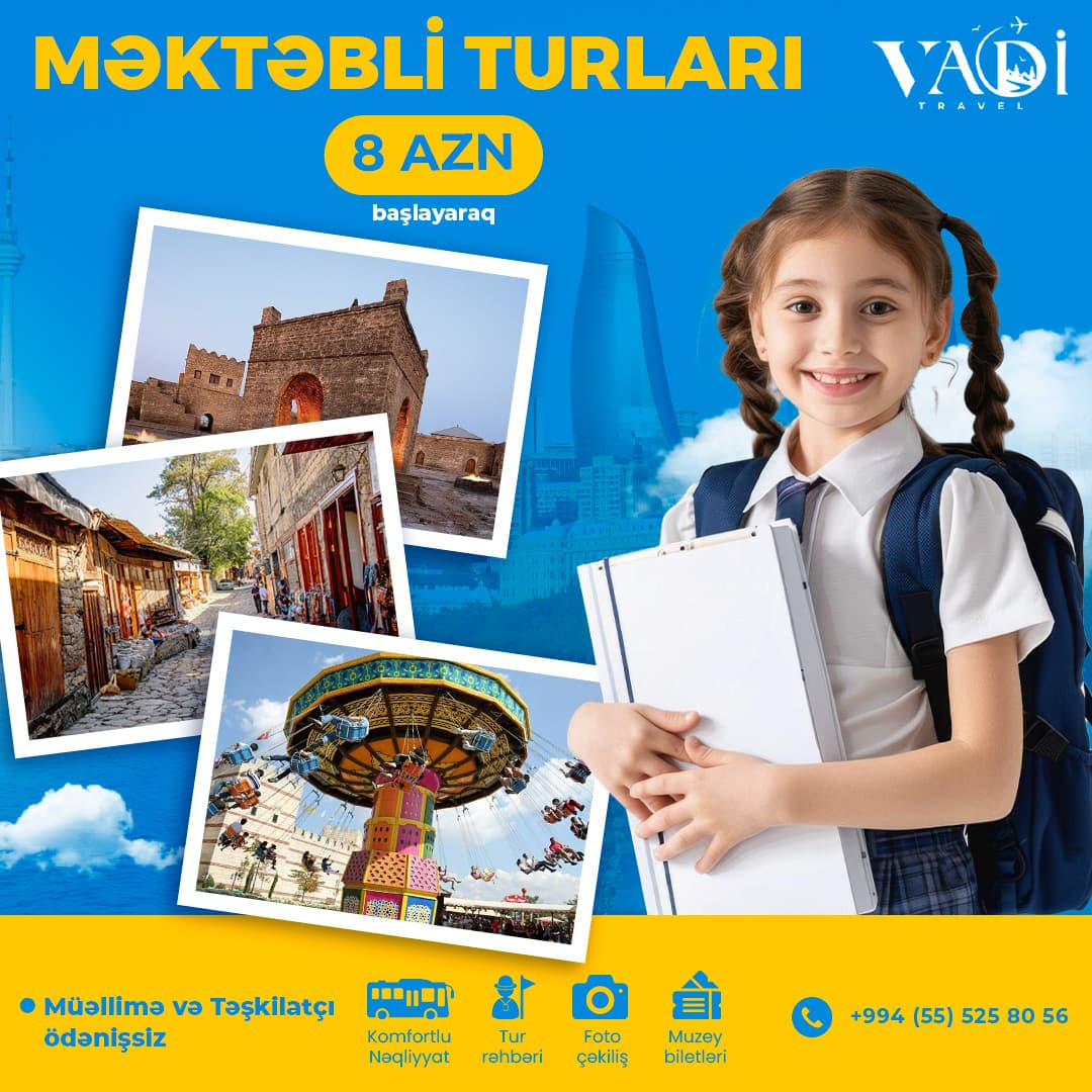 Məktəbli turları, Vadi Travel
