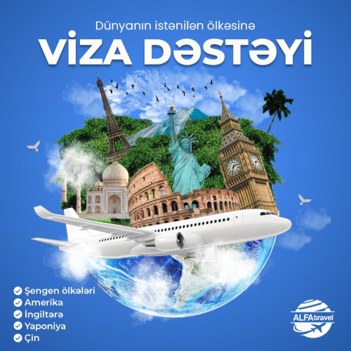 Dünyanın istənilən ölkəsinə viza dəstəyi, Alfa Travel
