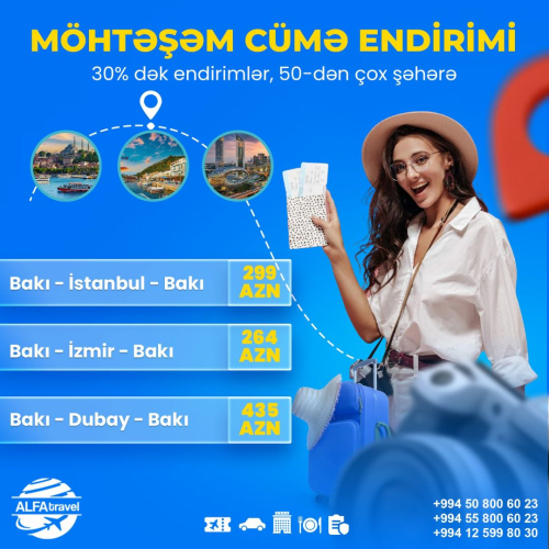 Möhtəşəm Cümə Endirimi, Alfa Travel