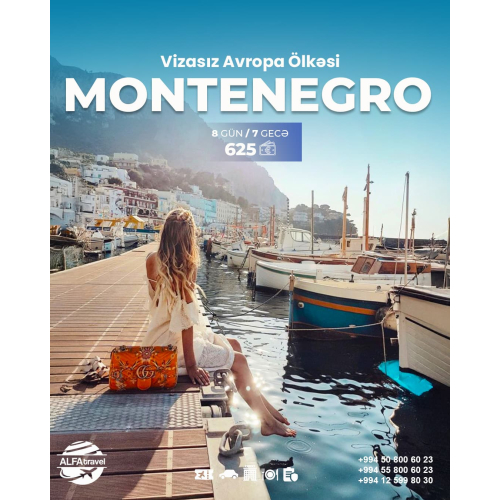 Vizasız Montenegro turu, Alfa Travel