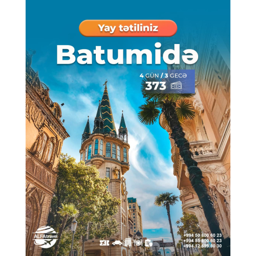 Batumidə yay tətili, Alfa Travel