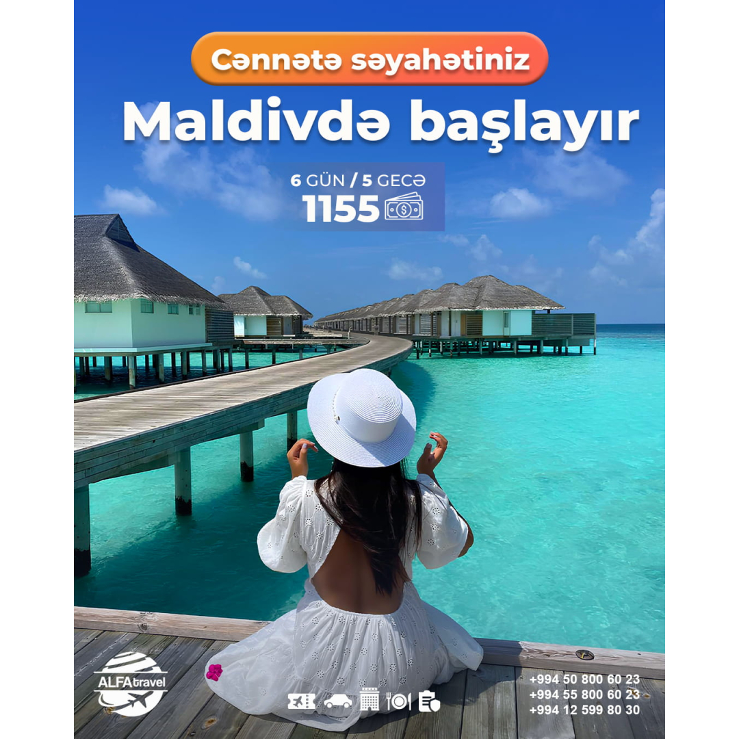 Maldiv turları, Alfa Travel Maldiv turları, Alfa Travel