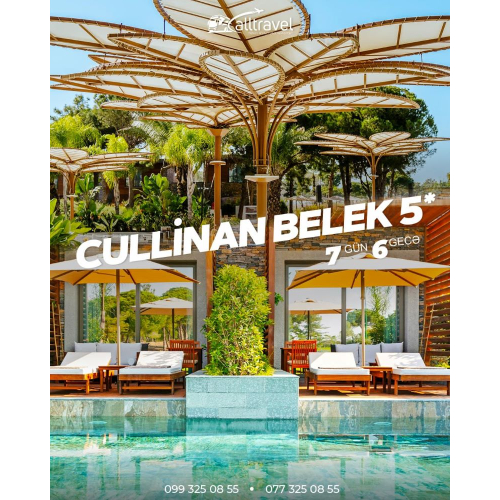Cullinan Belek 5 ulduzlu oteli, ALL Travel