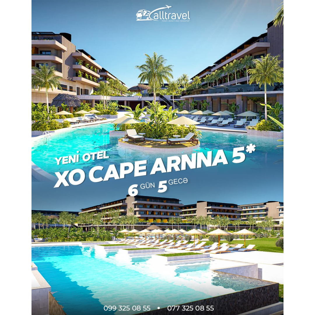 Xo Cape Arnna 5 ulduzlu oteli, All Travel