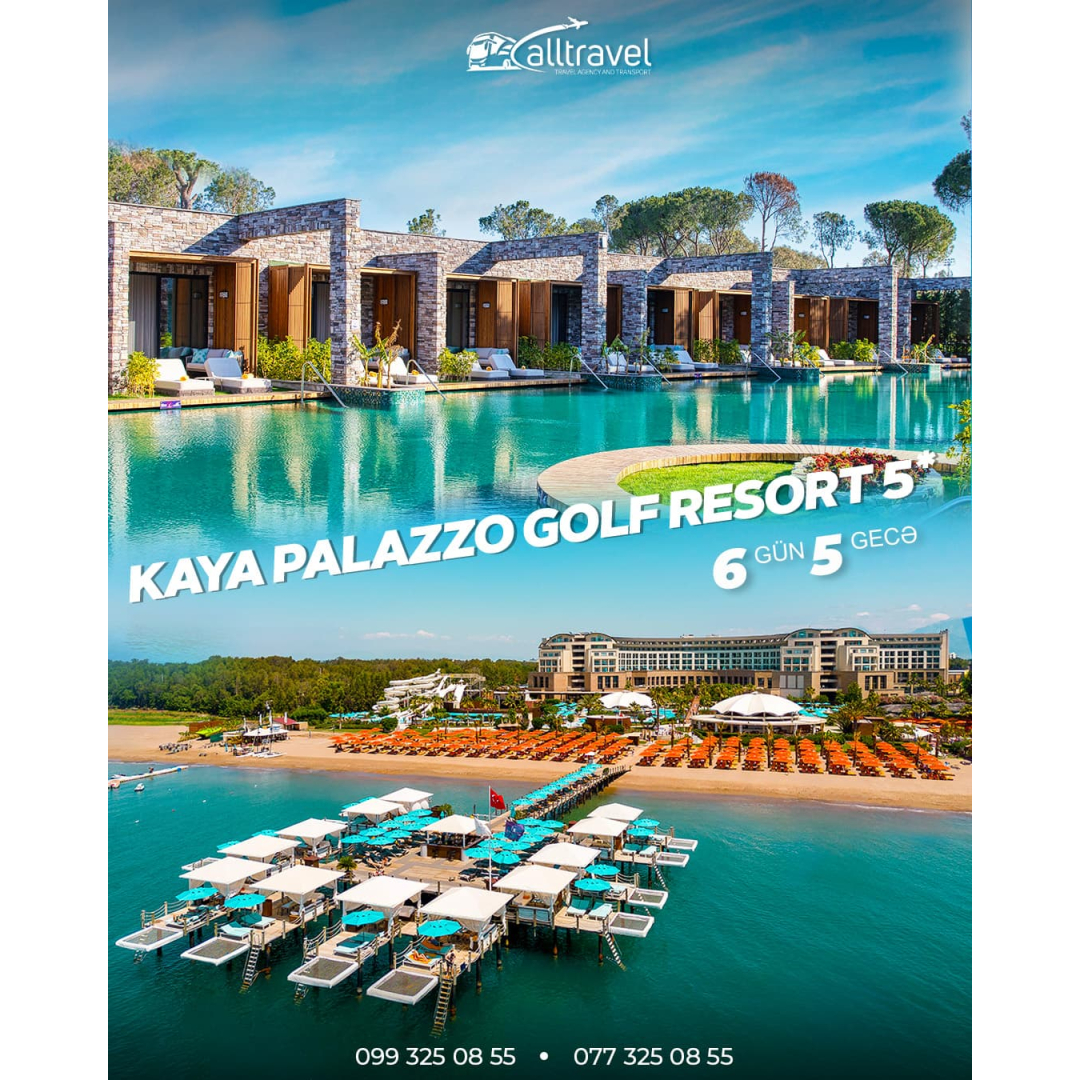 Kaya Palazzo Golf Resort oteli, All Travel Kaya Palazzo Golf Resort oteli, All Travel