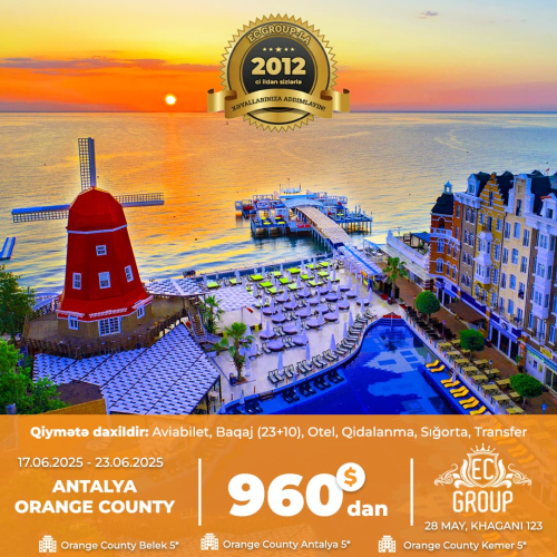 Erkən Rezervasiya Antalya turu, Ec Group