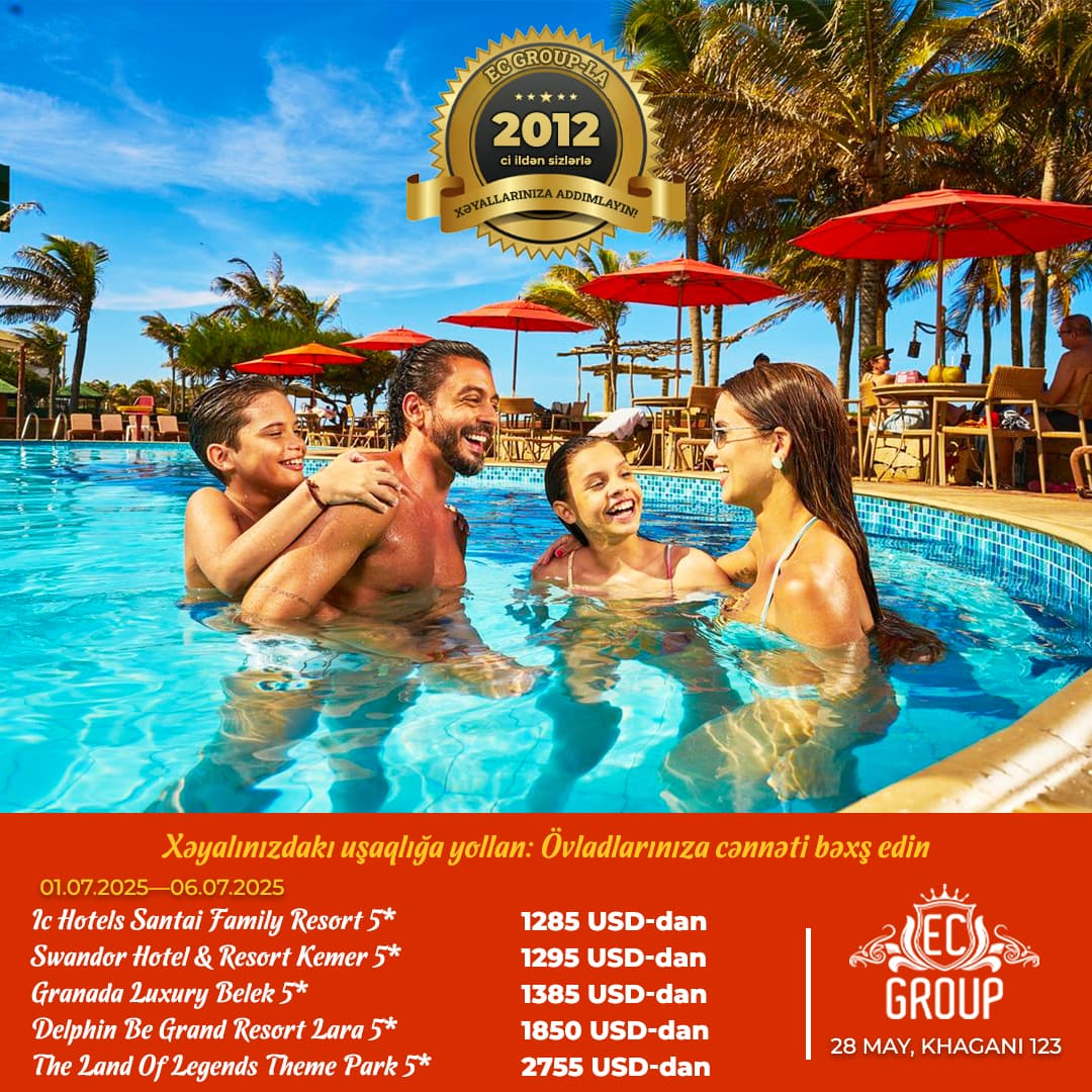 Aquaparkli otellər, EC Group Travel Aquaparkli otellər, EC Group Travel