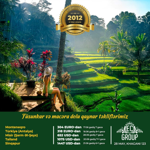 Aviabilet təkliflərimiz, EC Group