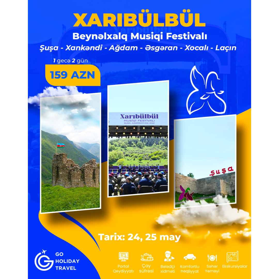 Xarıbülbül Beynəlxalq Musiqi Festivalı, Go Holiday Travel