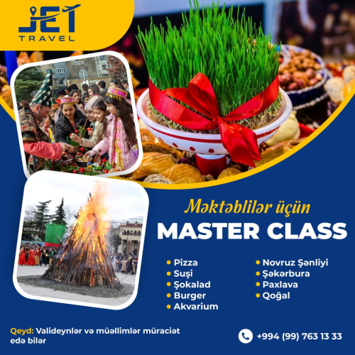 Məktəblilər üçün Master Class, Jet Traveı