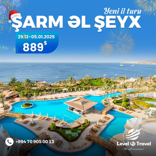Şarm Əl Şeyx Turu, Level Up Travel