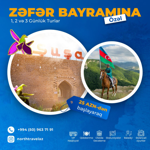Zəfər bayramı turları, North Travel