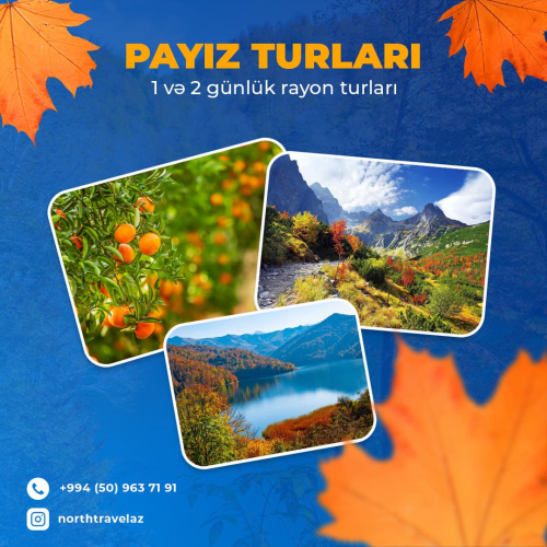 Payız turları, North Travel