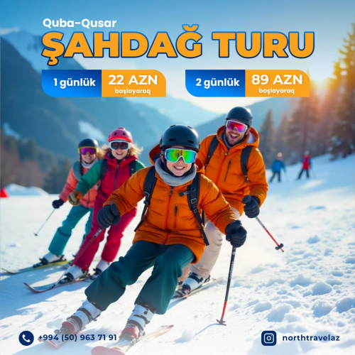 Quba Qusar Şahdağ turu, North Travel