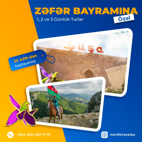 Zəfər Turları, North travel