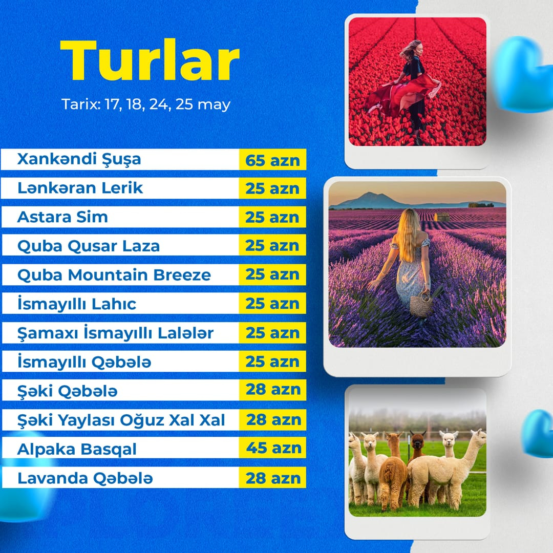 Azərbaycan daxili turlar