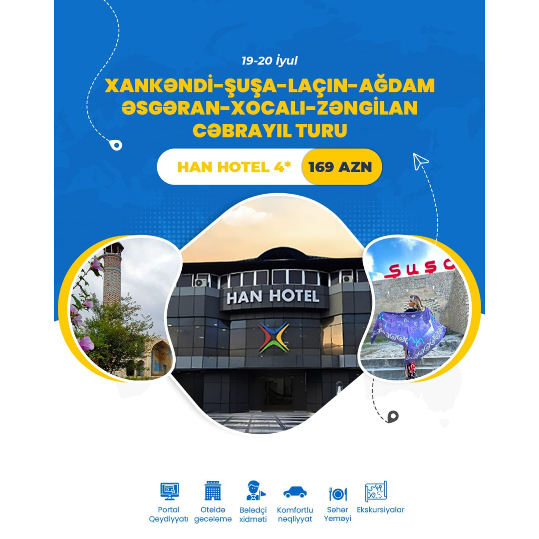 Günlük Qarabağ Turu, Atlantis Travel