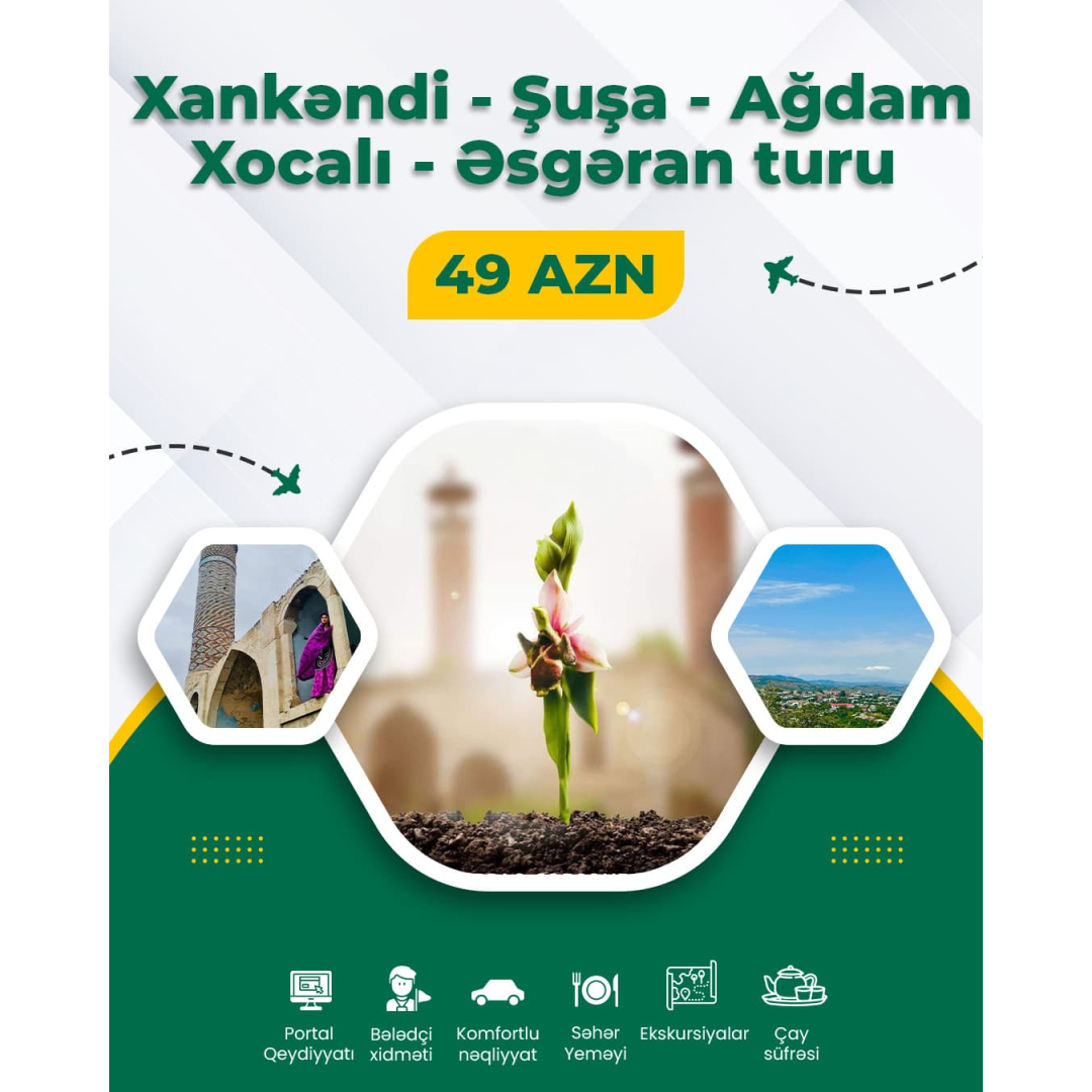 Qarabağ bölgəsinə tur, Atlantis Travel Qarabağ bölgəsinə tur, Atlantis Travel