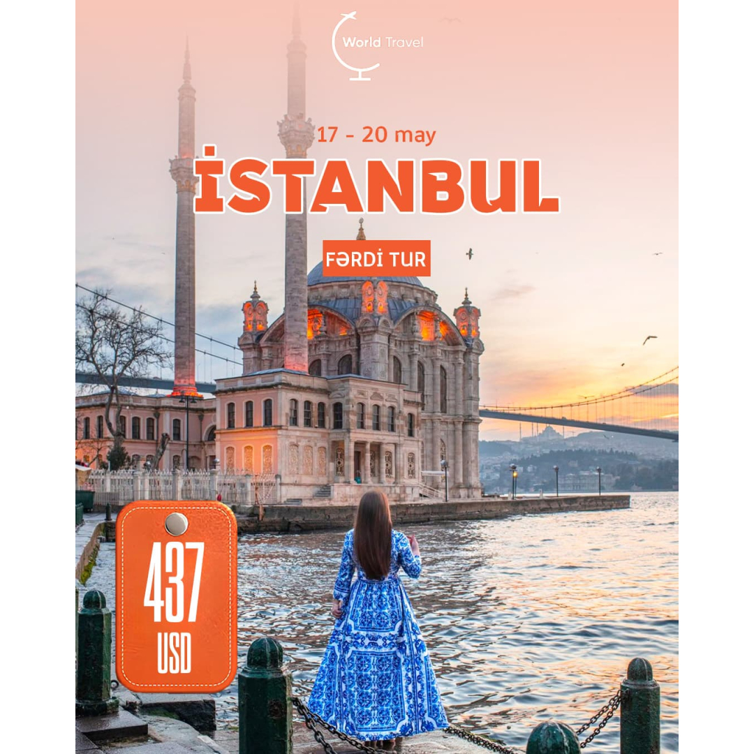 İstanbula fərdi tur, World Travel