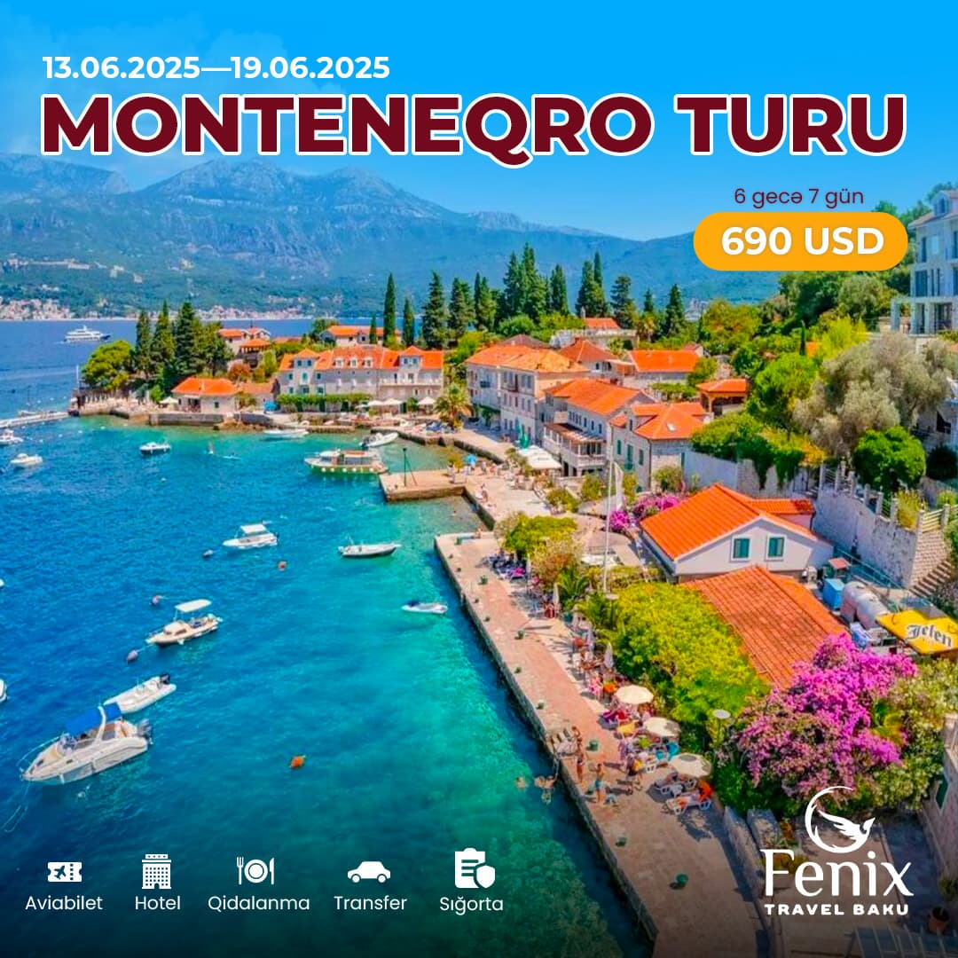 Monteneqro turu, Fenix travel