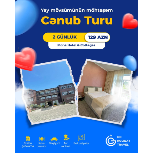 2 günlük Cənub turu, Go Holiday Travel