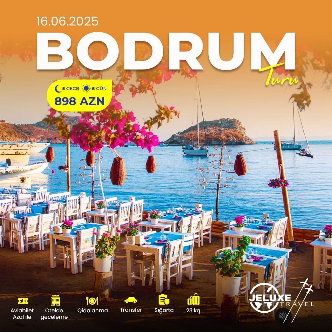 6 günlük Bodrum turu, Jeluxe Travel 6 günlük Bodrum turu, Jeluxe Travel
