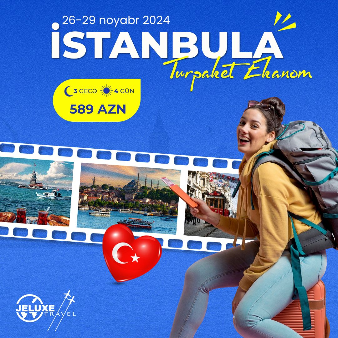 İstanbula Ekanom Turpaketi, Jeluxe Travel