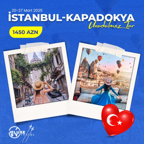 İstanbul Kapadokya turu, Jeluxe Travel