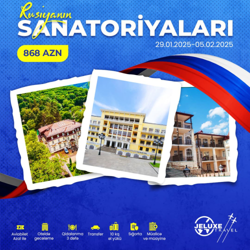 Rusiya sanatoriyalarına səyahət, Jeluxe Travel