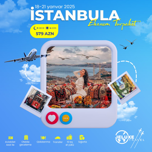 İstanbul ekonom turpaketi, Jeluxe Travel
