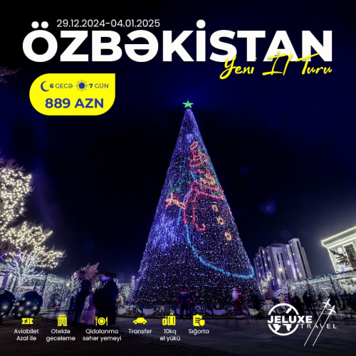 Özbəkistan Yeni il turu, Jeluxe Travel