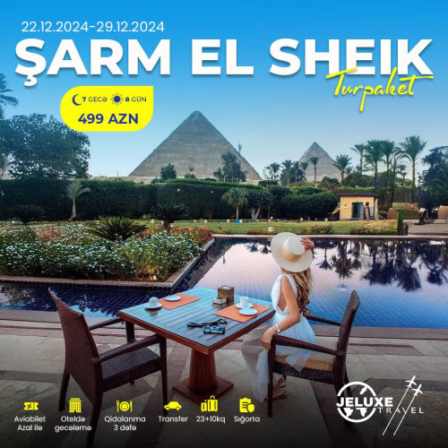 Şarm Əl Şeyx Turpaketi, Jeluxe Travel