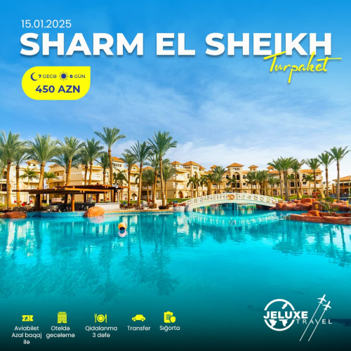 Sharm El Sheikh Tur Paketi, Jeluxe Travel