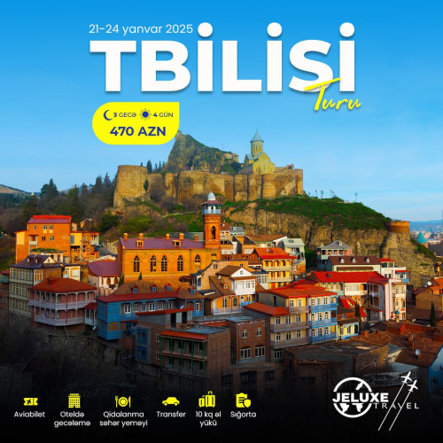 4 günük Tbilisi Turu, Jeluxe Travel