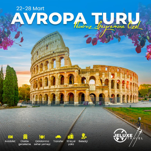 Novruz bayramına özəl Avropa turu, Jeluxe Travel