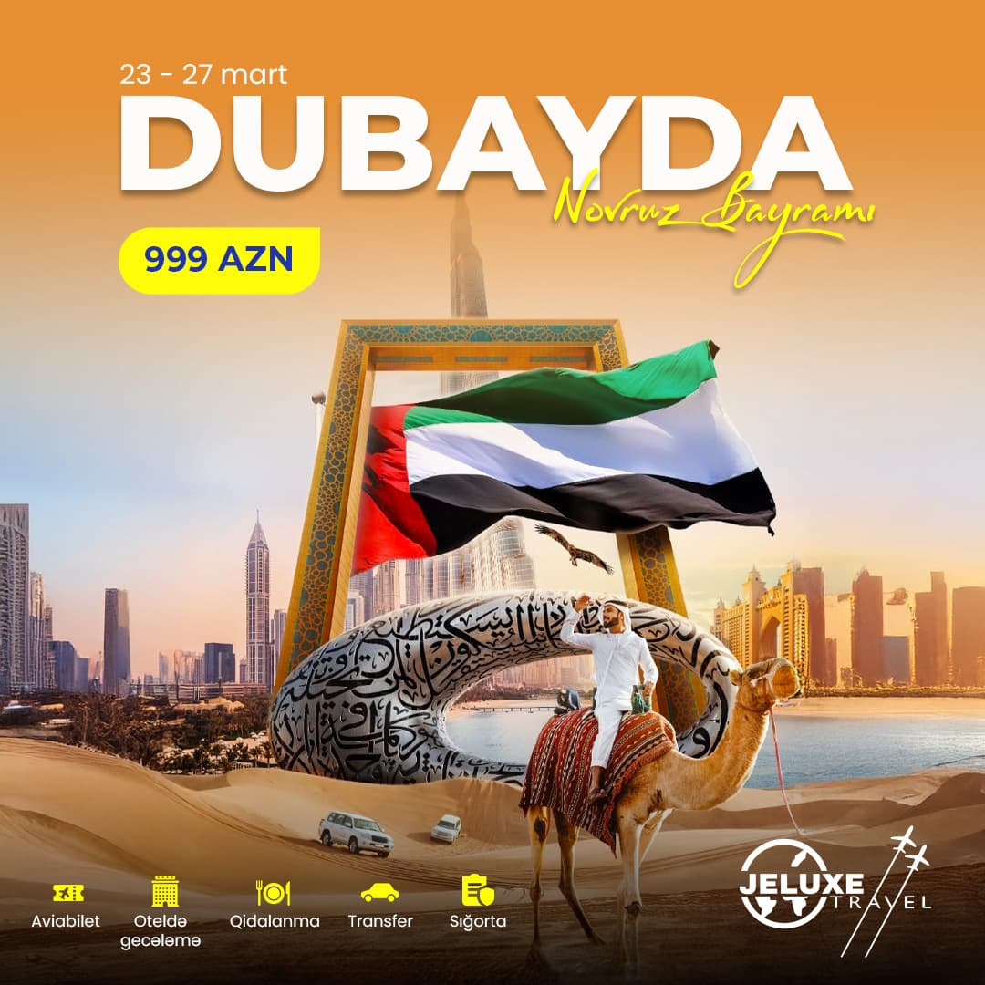 Dubayda Novruz Bayramı, Jeluxe Travel