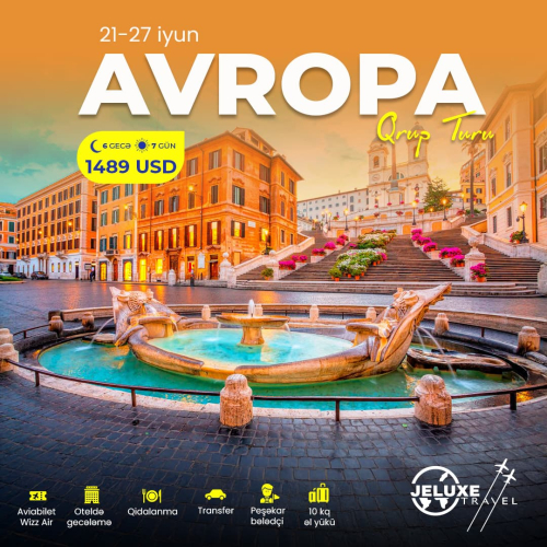 Avropa qrup turu, Jeluxe Travel