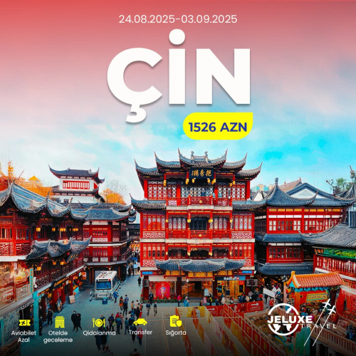 Çin Pekin turu, Jeluxe Travel