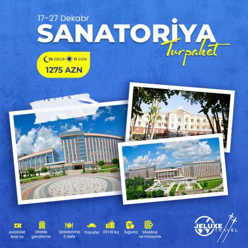Sanatoriya tur paket, Jeluxe travel