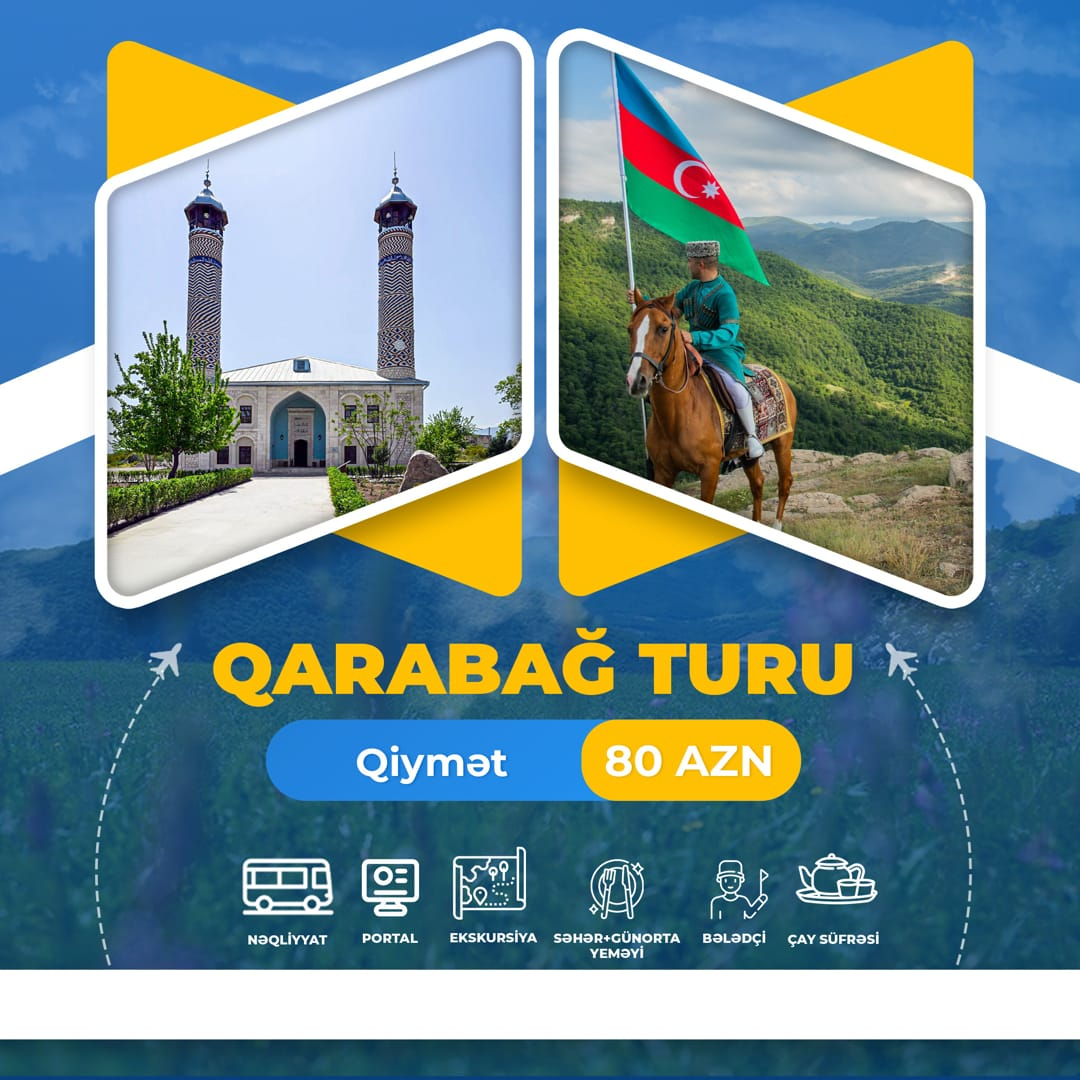 Qarabağ turları 80 azn, Lavin Travel